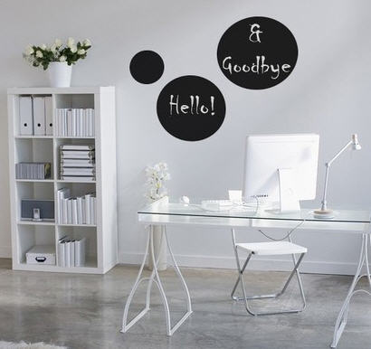 Wall art - chalkboard decal. This opens a new browser window.