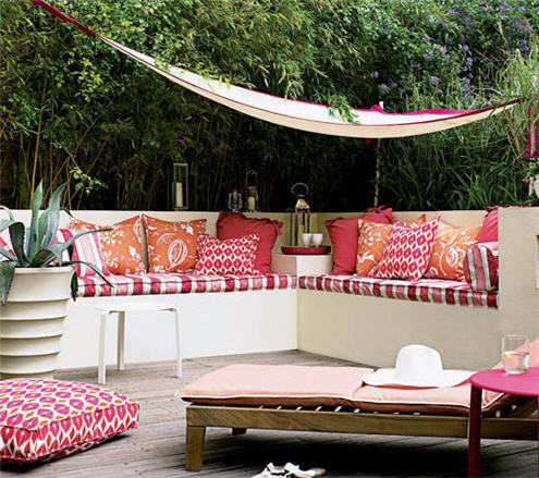 Outdoor living - Moroccan theme inspired.