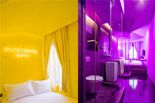 Wanderlust hotel - Eccentricity - single colour. This opens a new browser window.
