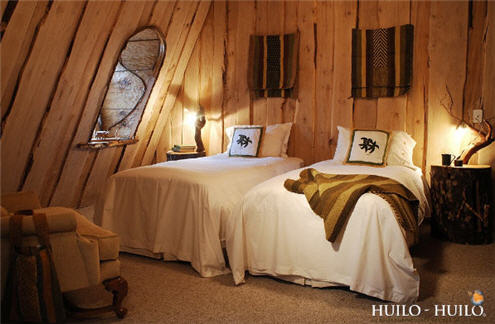 Magic Mountain - bedroom - eco style interiors. This opens a new browser window.