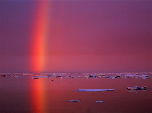 Colours in nature - arctic rainbow. This opens a new browser window.