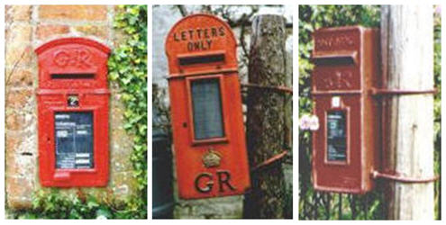 Branding identity through colour… royal mail’s iconic red mail box - King George V & VI. This opens a new browser window.
