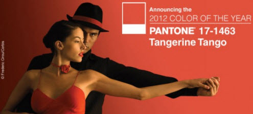 Colour of the year 2012 - Pantone tangerine tango. This will open a new browser window.