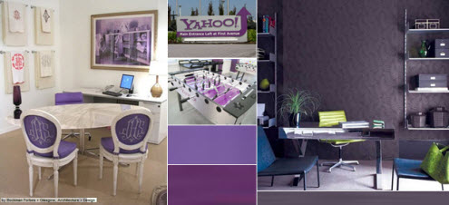 Business interiors - purple.