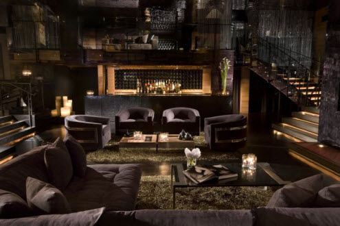 Business Branding Interiors - Black - My House nightclub. This opens a new browser window.