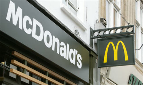 Branding - McDonald's using green.