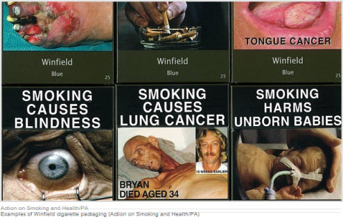 Australia's cigarette 'plain packaging' laws is anything but plain - new packaging. This opens a new browser window.