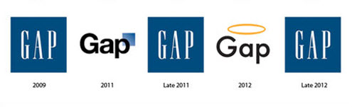 Business branding - Gap brand colour revolution. This opens a new browser window.