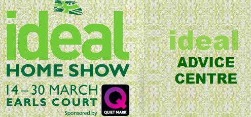 Ideal home show - Karen Haller at Ideal advice centre. This opens a new browser window.