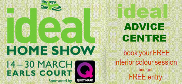 ideal home show karen haller at ideal advice centre newsletter banner