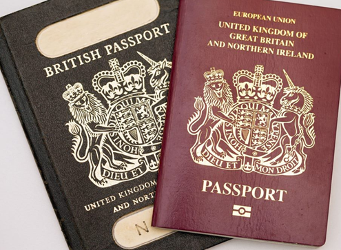 back to blue for british passports karen haller