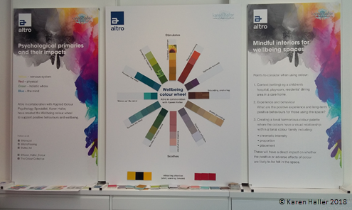 wellbeing colour wheel launch karen haller applied colour psychology