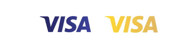 iconic brands swapped their brand colours visa karen haller